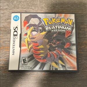 Nintendo DS Pokémon Platinum Version - Red, Gray, Yellow